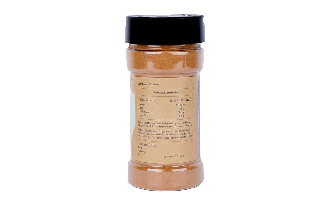 Malikaz' Cinnamon Powder    Plastic Bottle  100 grams